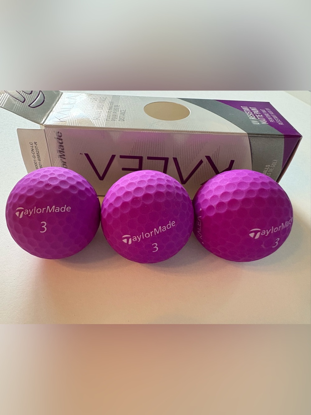 BNWT TaylorMade Kalea Golf Balls - Purple